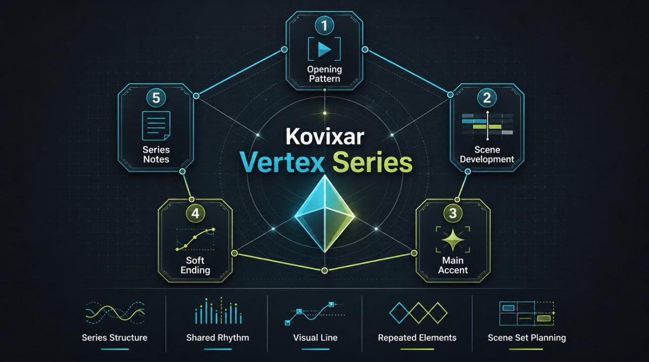 Kovixar Vertex Series diagram on a dark background
